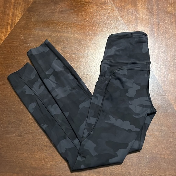 Lululemon fast and free high rice tight heritage camo deep coat multi legging - Picture 5 of 10